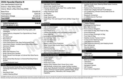 2026 Hyundai Elantra N Base