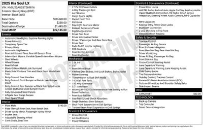 2025 Kia Soul LX