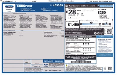 2021 Ford EcoSport SE