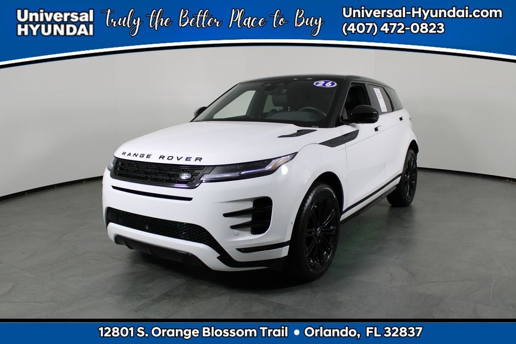 2026 Land Rover Range Rover Evoque Dynamic