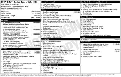 2017 BMW 4 Series 430i