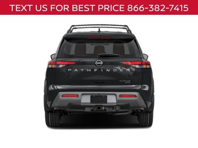 2026 Nissan Pathfinder Platinum