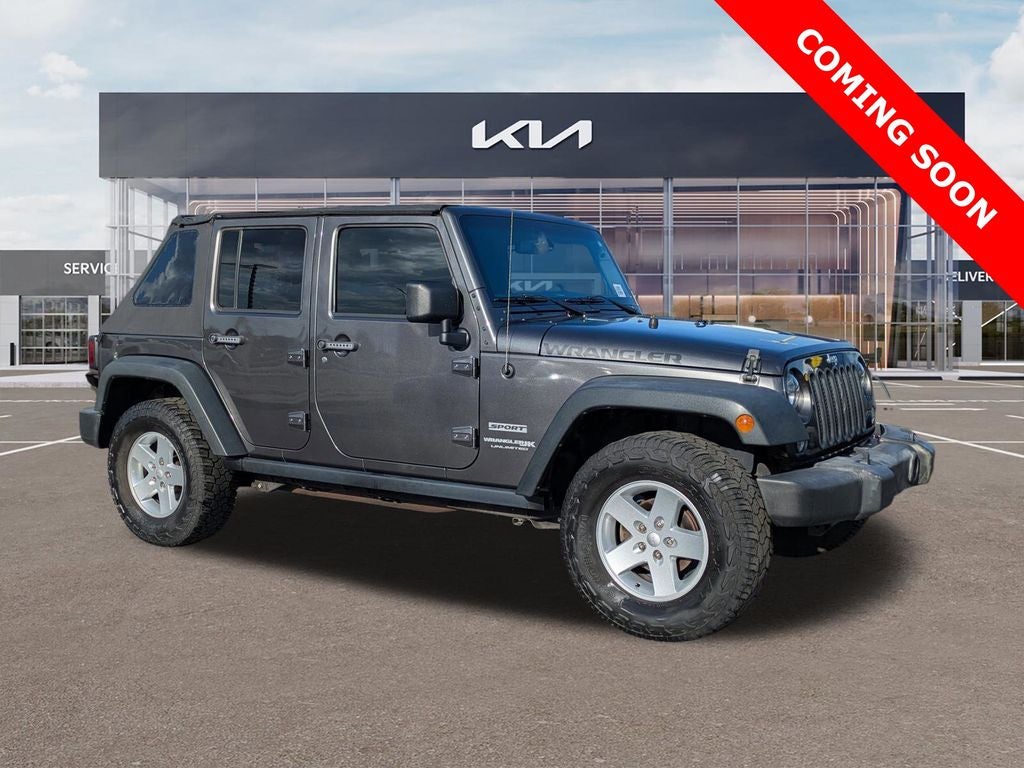 2018 Jeep Wrangler JK Unlimited Sport