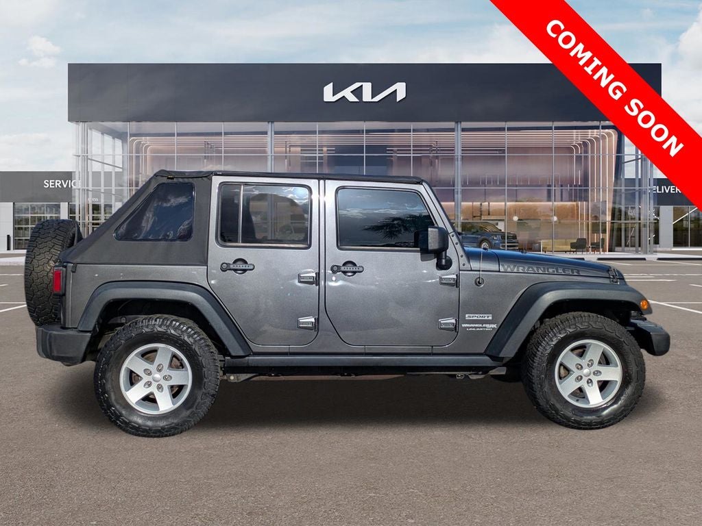 2018 Jeep Wrangler JK Unlimited Sport