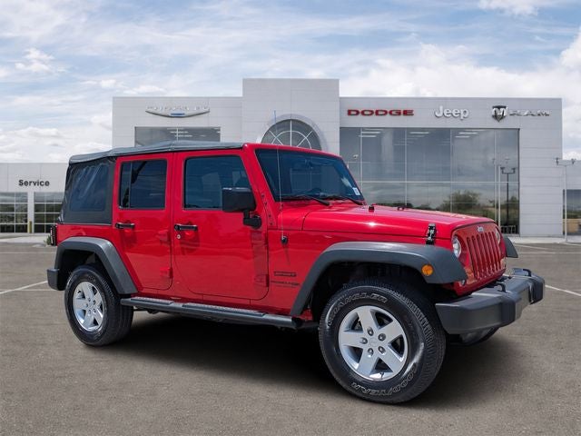 2018 Jeep Wrangler JK Unlimited Sport S 4x4