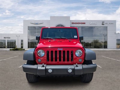 2018 Jeep Wrangler JK Unlimited Sport S 4x4