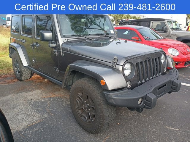 2016 Jeep Wrangler Unlimited Sahara