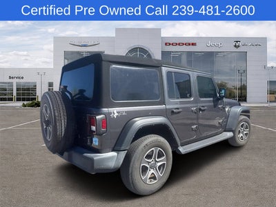 2022 Jeep Wrangler Unlimited Sport S 4x4