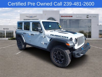 2022 Jeep Wrangler 4xe Unlimited Rubicon 4x4