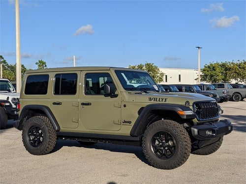 2026 Jeep Wrangler WRANGLER 4-DOOR WILLYS