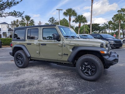 2026 Jeep Wrangler WRANGLER 4-DOOR SPORT