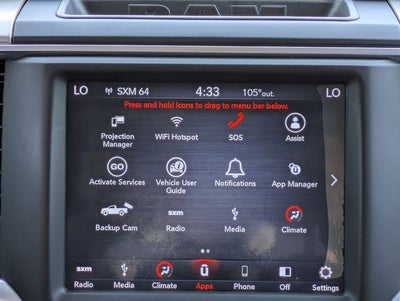 2019 RAM 1500 Classic Warlock Quad Cab 4x2 6'4' Box