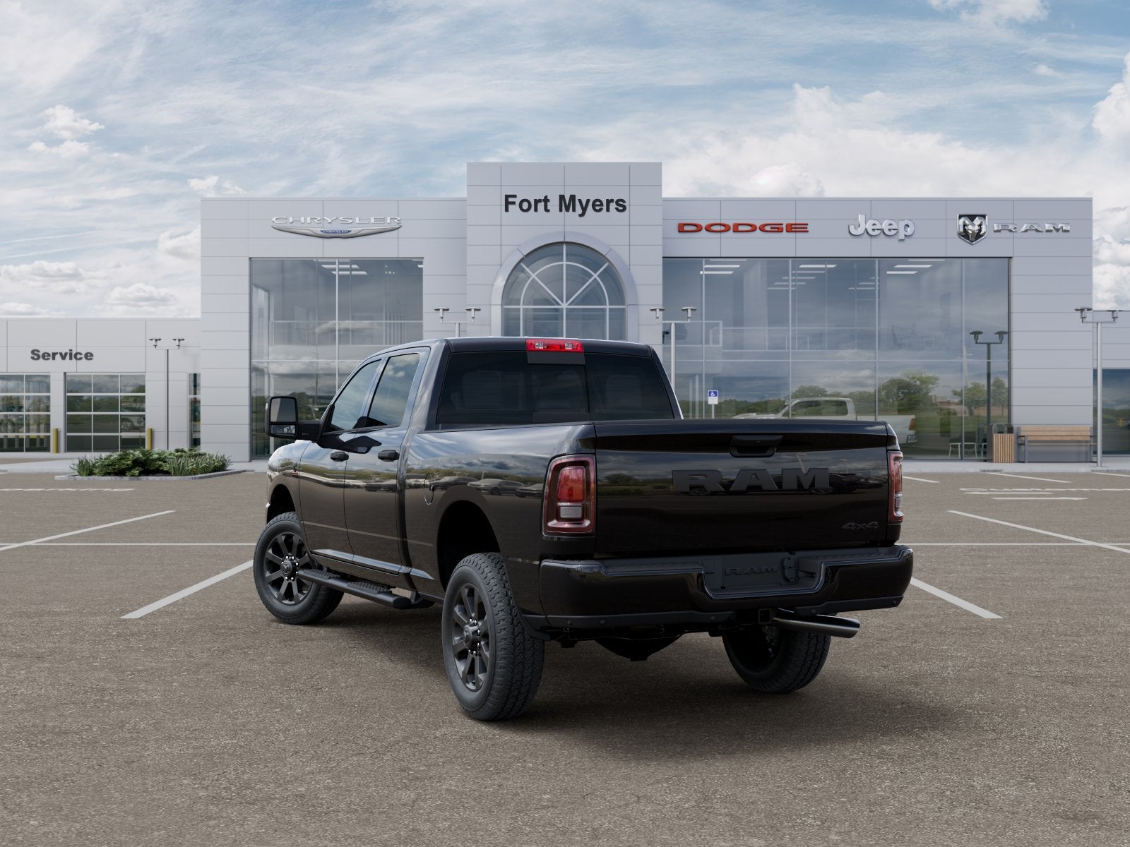 2026 RAM 2500 Black Express Crew Cab 4x4 6'4' Box