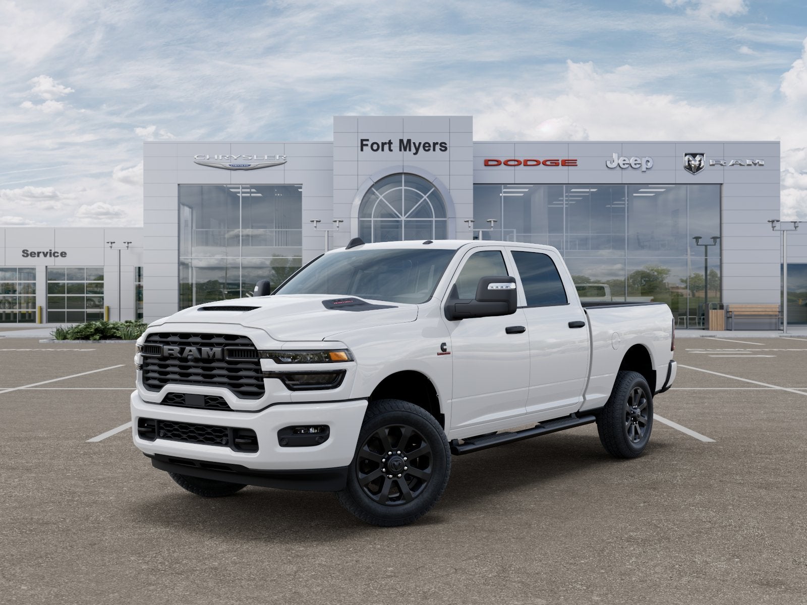 2026 RAM 2500 Black Express Crew Cab 4x4 6'4' Box