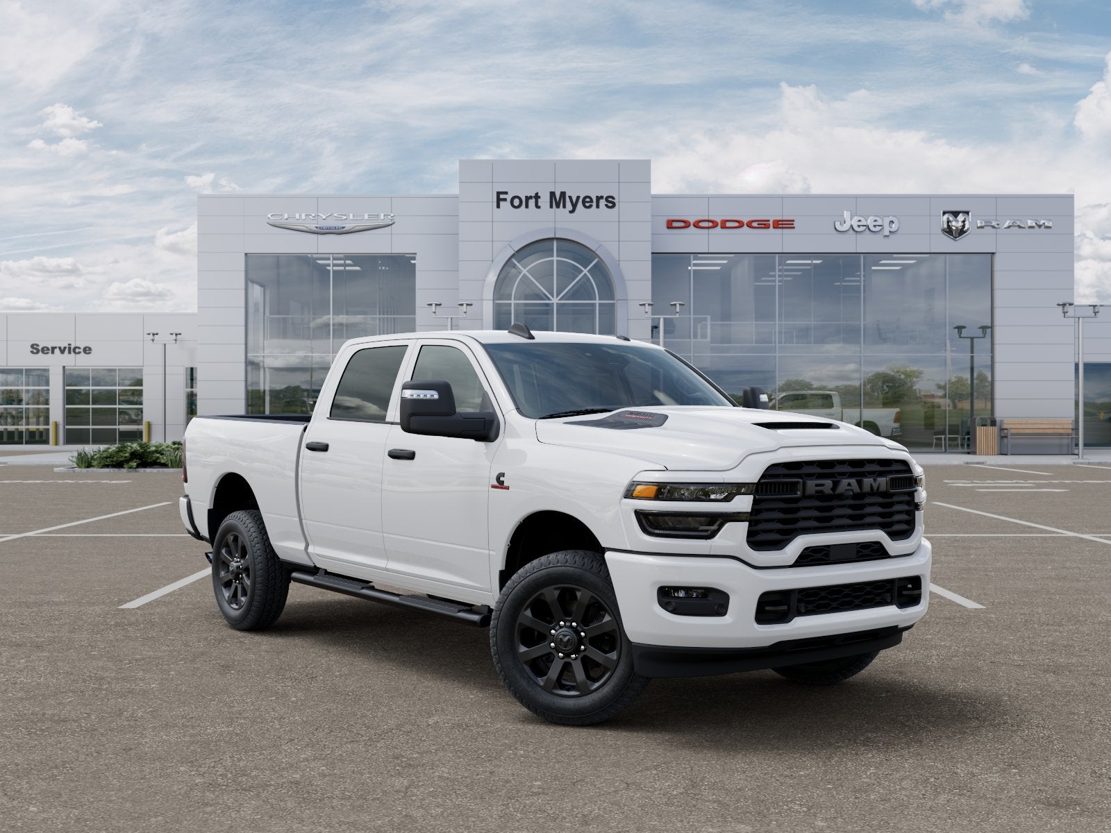 2026 RAM 2500 Black Express Crew Cab 4x4 6'4' Box