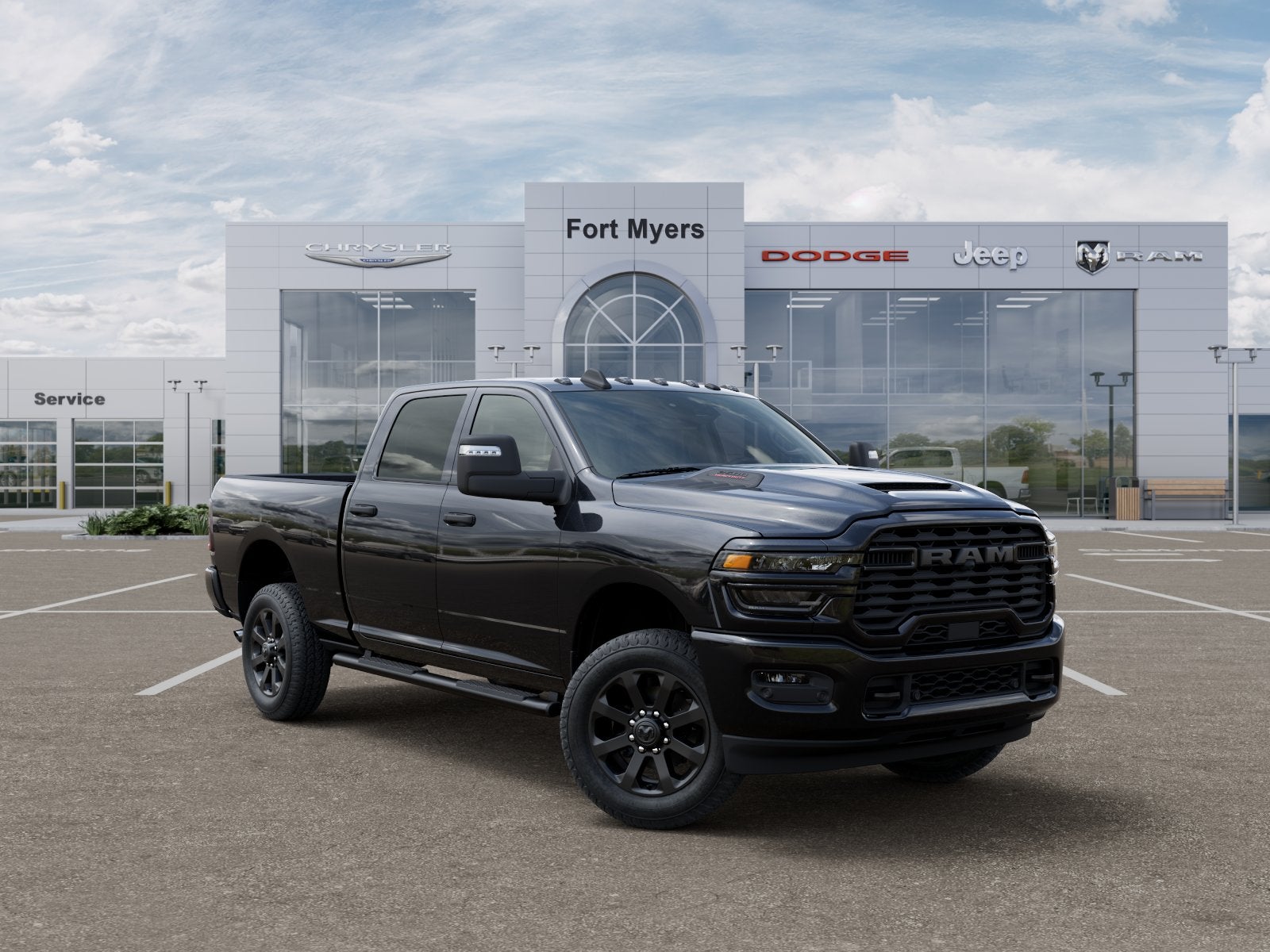 2026 RAM Ram 2500 RAM 2500 BLACK EXPRESS CREW CAB 4X4 6'4' BOX