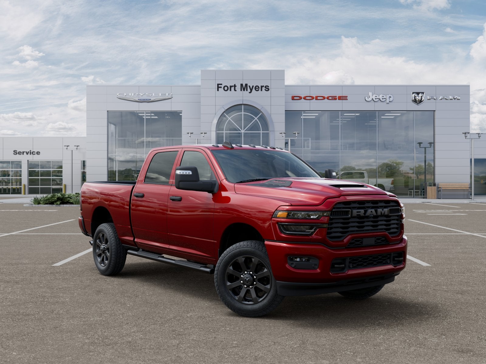 2026 RAM Ram 2500 RAM 2500 BLACK EXPRESS CREW CAB 4X4 6'4' BOX
